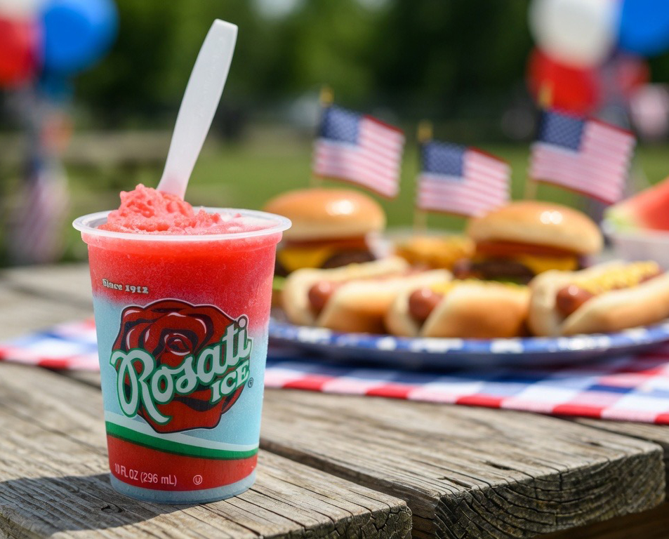 Rosati Ice at a summer barbecue