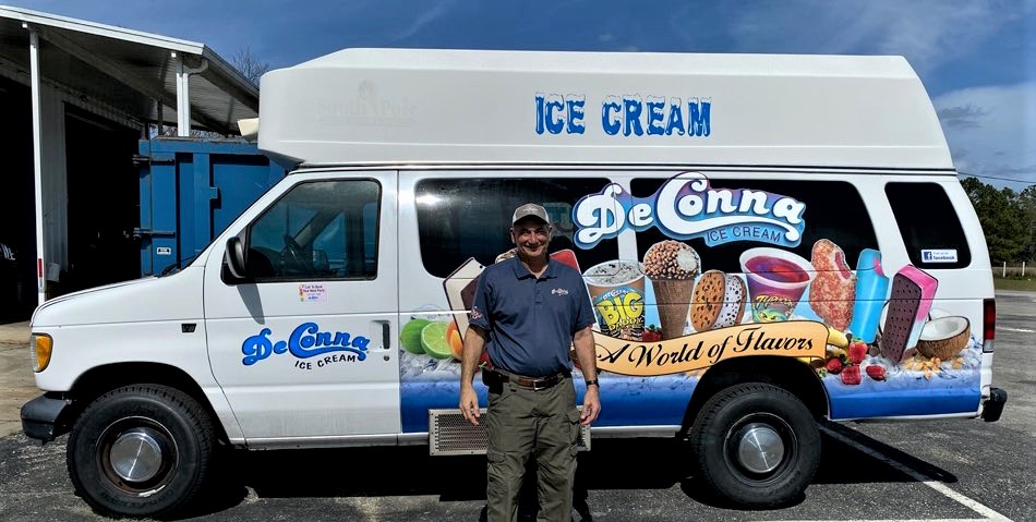 vince ice cream van